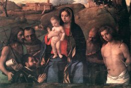 Madonna and Child with Saints and a Donor