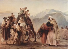 Meeting of Jacob and Esau