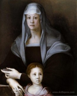 Portrait of Maria Salviati with Giulia de Medici