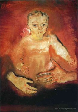 Child with the hands of a parent