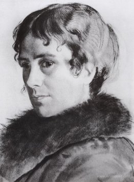 Portrait of Y.E. Kustodieva