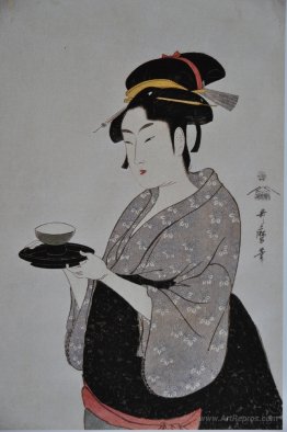 Portrait of Naniwaya Okita