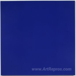 Painting No. 97—23 (Ultramarine Blue, Zinc White, Ruby Lake)