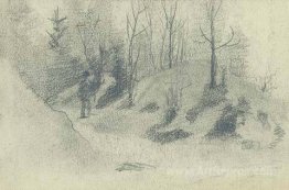 Sketch of countryside