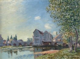 The Pont at Moret Afternoon effect