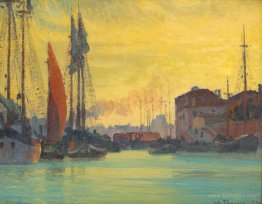 Sunset Over Chioggia