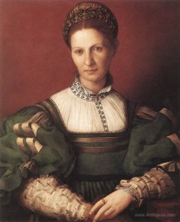 Portrait of a lady in green