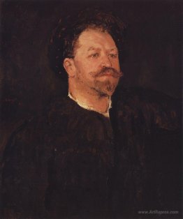 Portrait of Italian singer Francesco Tamano