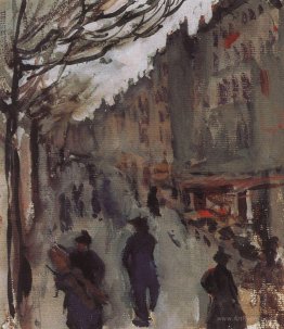 Boulevard in Paris 