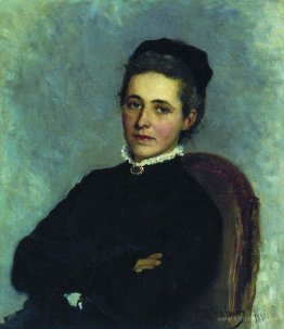 Portrait of of Julia Bogdanovna Repman, born Krause, wife of Dr.