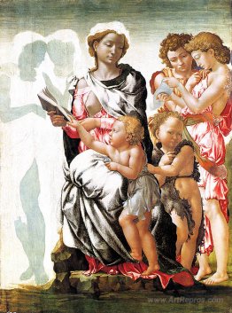 The Virgin and Child with Saint John and Angels (Manchester Mado