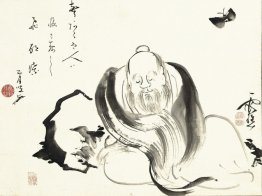 Zhuangzi dreaming of a butterfly (or a butterfly dreaming of Zhu