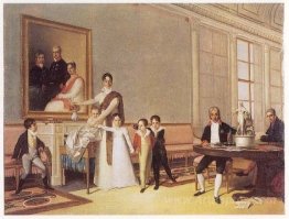 Portrait of the Family of the 1st Viscount of Santarém