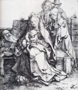 The Holy Family With St. John, The Magdalen And Nicodemus