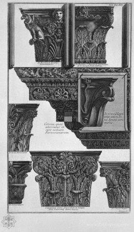 Various capitals (St. John Lateran, St. Mary in Cosmedin, S. Lor