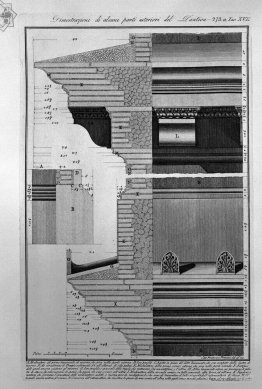 Demonstrations of some outer parts of the Pantheon