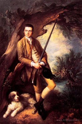 William Poyntz of Midgham and his Dog Amber