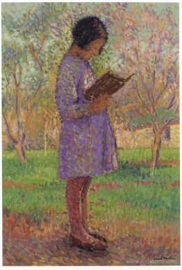 Young Girl Reading