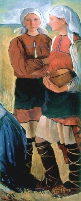 Two Peasant Girls