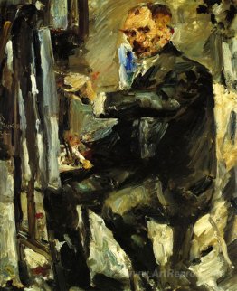 Self-Portrait at the Easel