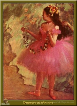 Dancer in pink dress