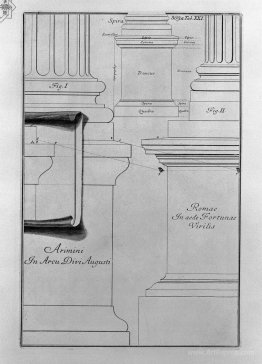 Bases and pedestals (a simple outline) (Arch of Augustus at Rimi