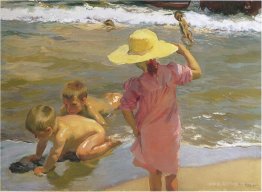 Children on the seashore