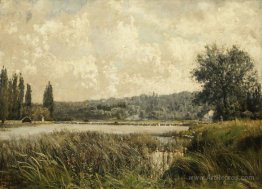 Landscape with a tributary of the Seine, near Paris