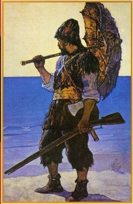 Robinson Crusoe illustration