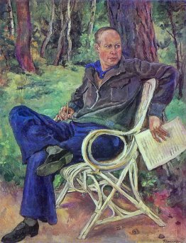 Portrait of the composer Sergei Prokofiev