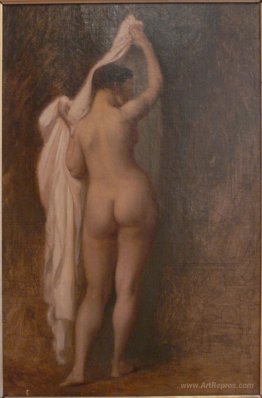 Nude from behind (Study for King Candaule)