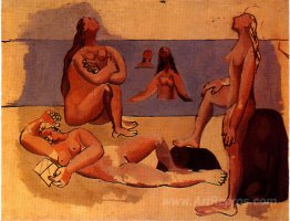 Five bathers