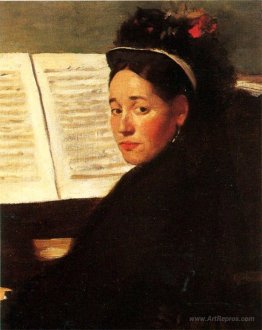 Mademoiselle Didau at the Piano