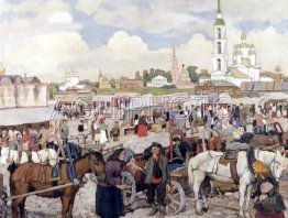 The Market in Uglich