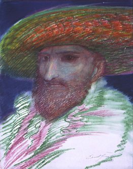 SELF-PORTRAIT WITH FEATHER HAT