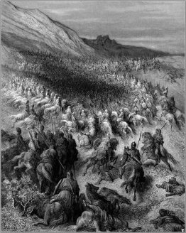 Crusaders surrounded by Saladin's army