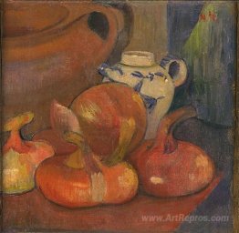 Still Life, Pitcher and Onions