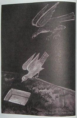 Illustration to 'Armenian folk tales'