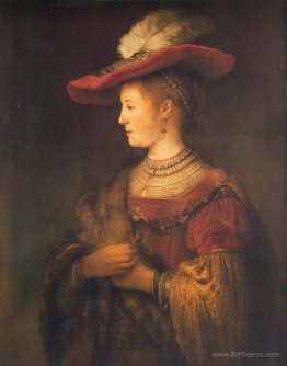 Portrait of Saskia van Uylenburgh