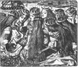 King Arthur and the Weeping Queens