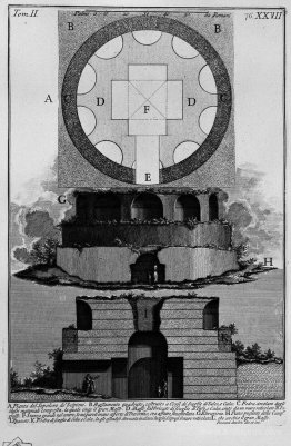 The Roman antiquities, t. 2, Plate XXVII. Plan of a factory tomb