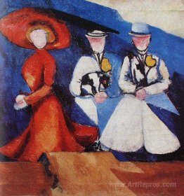 Three Female Figures