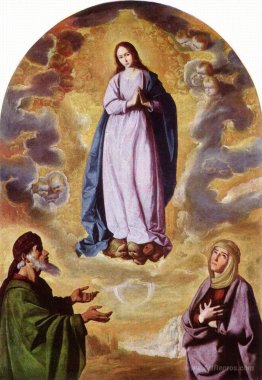 The Immaculate Conception with Saint Joachim and Saint Anne