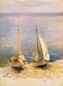 Two sailing boats