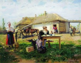 Arrival of a School Mistress in the Countryside