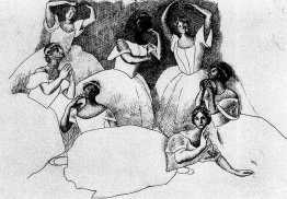 Seven ballerinas