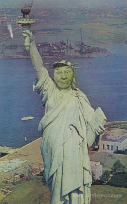 Ridiculous Portrait (Statue of Liberty)