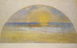 Sunset with Mist, Eragny