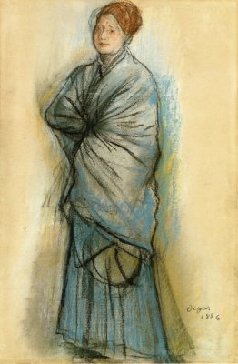 Woman in Blue (Portrait of Mlle. Helene Rouart)