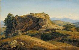 Hilly landscape, Auvergne